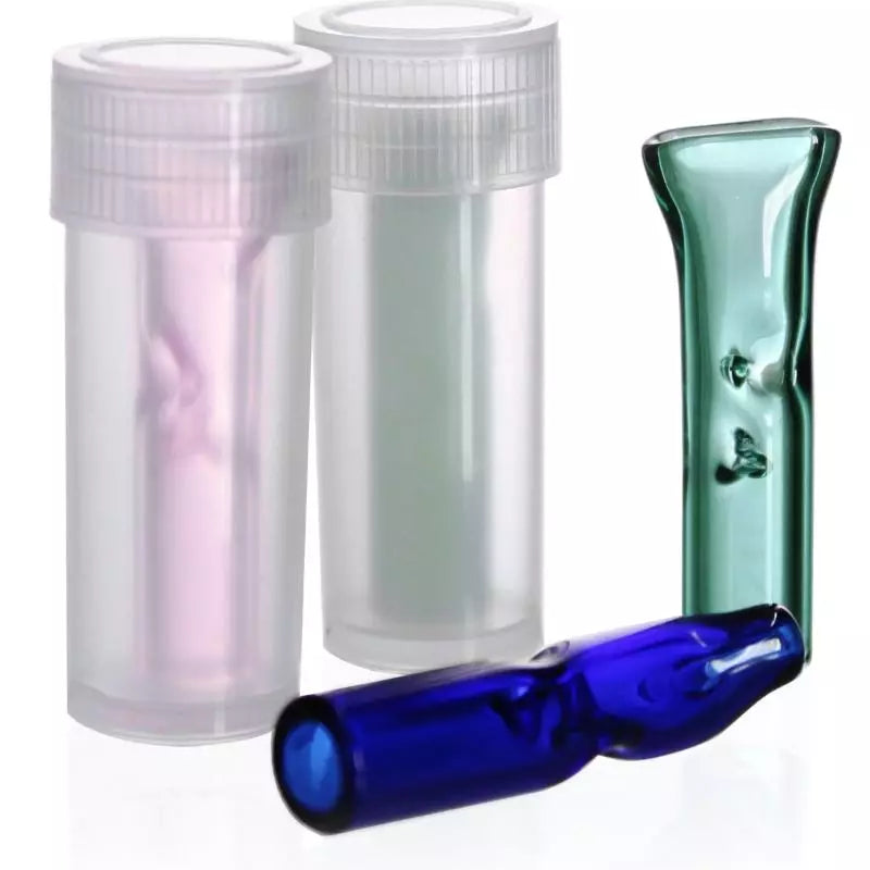 "Heisenberg" Glas-Tips/ Glasfilter vers. Farben Ø ca. 5mm